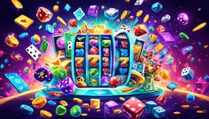 demoslot.cx Myanmar Mobile APP မိုဘိုင်းဖြင့် casino slots ကစားနေသောမြင်ကွင်း